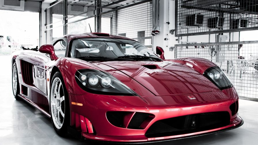 Saleen S7 Twin Turbo Red Wallpaper